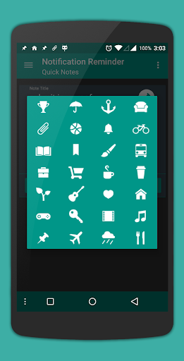 Quick Notes Reminder in notification - عکس برنامه موبایلی اندروید