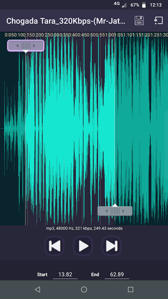 Ringtone Maker - MP3 Cutter - Image screenshot of android app