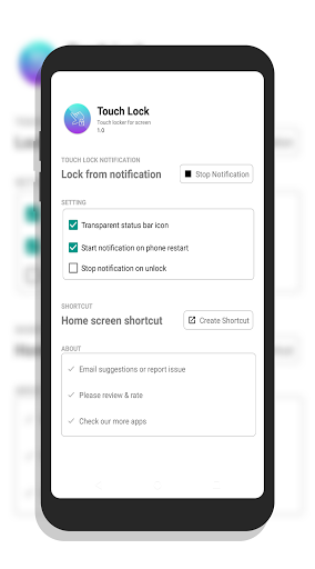 Touch Locker - Screen lock - عکس برنامه موبایلی اندروید