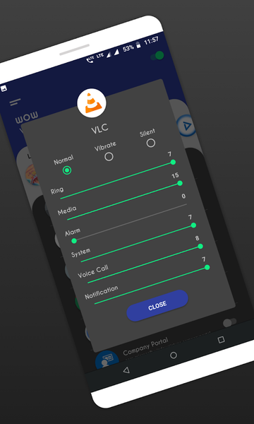 Volume Control per app - عکس برنامه موبایلی اندروید