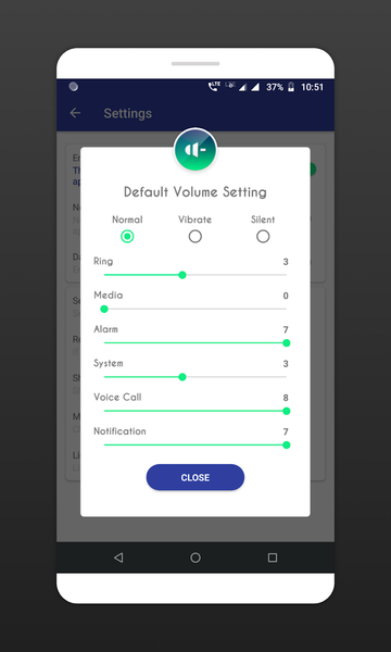 Volume Control per app - عکس برنامه موبایلی اندروید