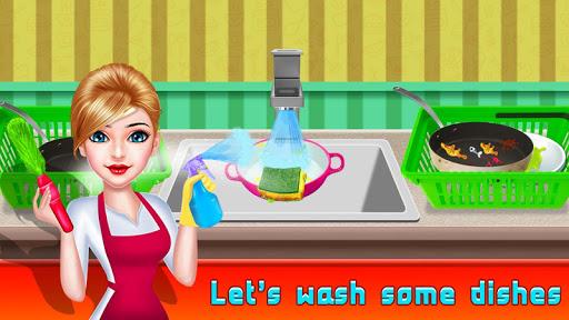 Kitchen Cleaning , Cooking Fun - Image screenshot of android app