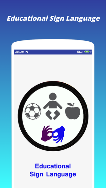 Educational Sign Language - Image screenshot of android app