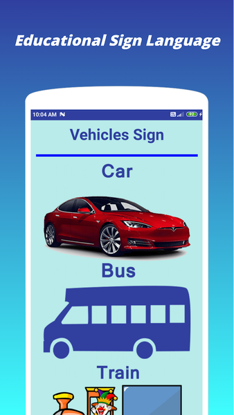 Educational Sign Language - Image screenshot of android app