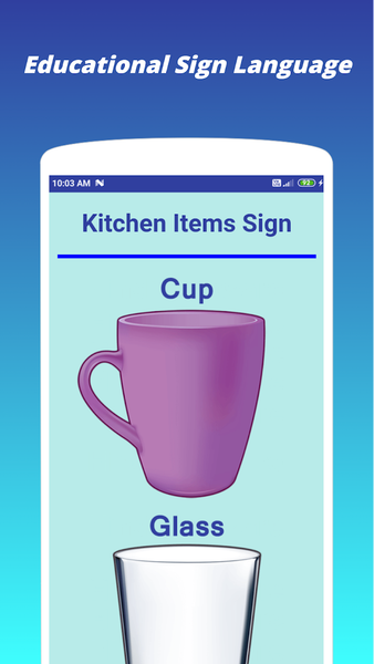 Educational Sign Language - Image screenshot of android app