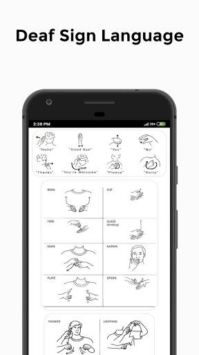 Deaf Sign Language - Image screenshot of android app