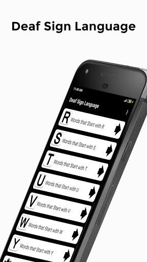 Deaf Sign Language - Image screenshot of android app