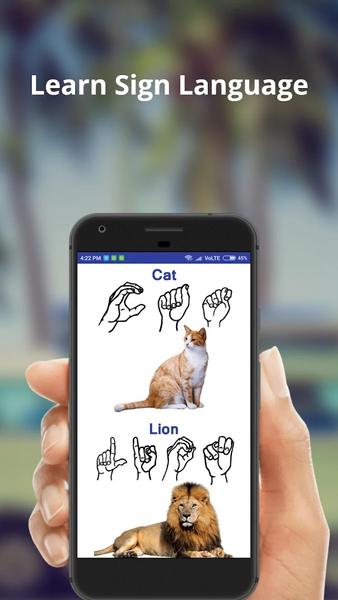 Learn Deaf People Signs - Image screenshot of android app