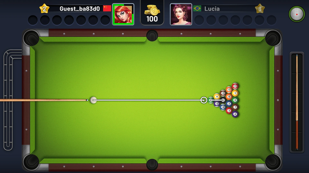 8 Pool Clash - Gameplay image of android game