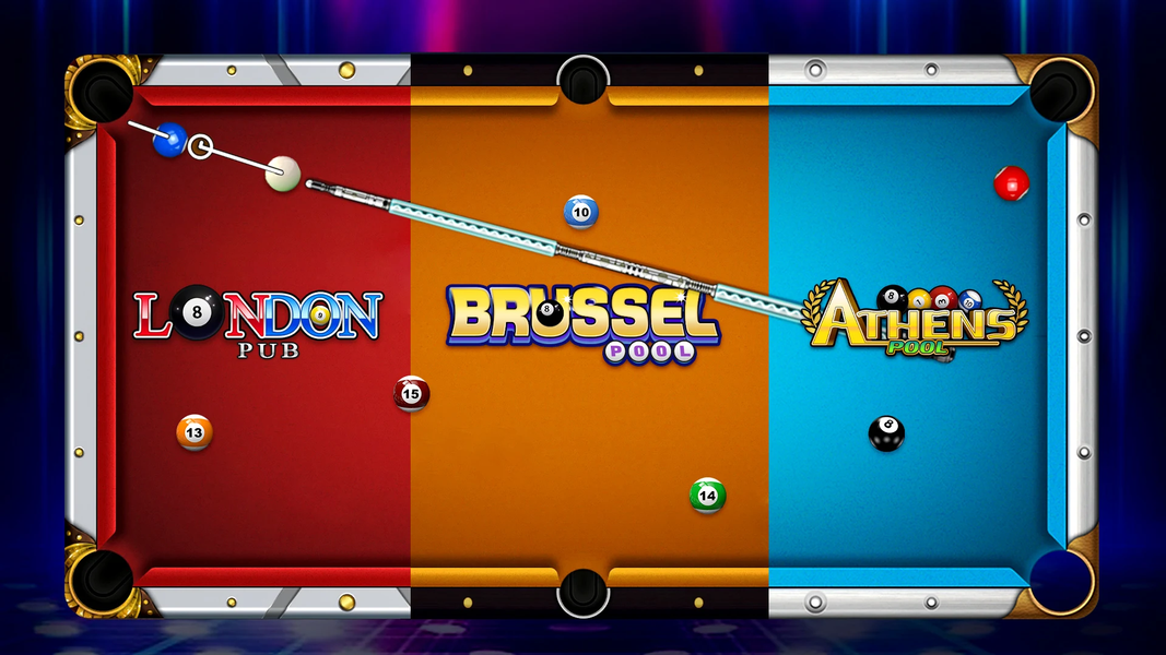 Billiards Clash - Gameplay image of android game
