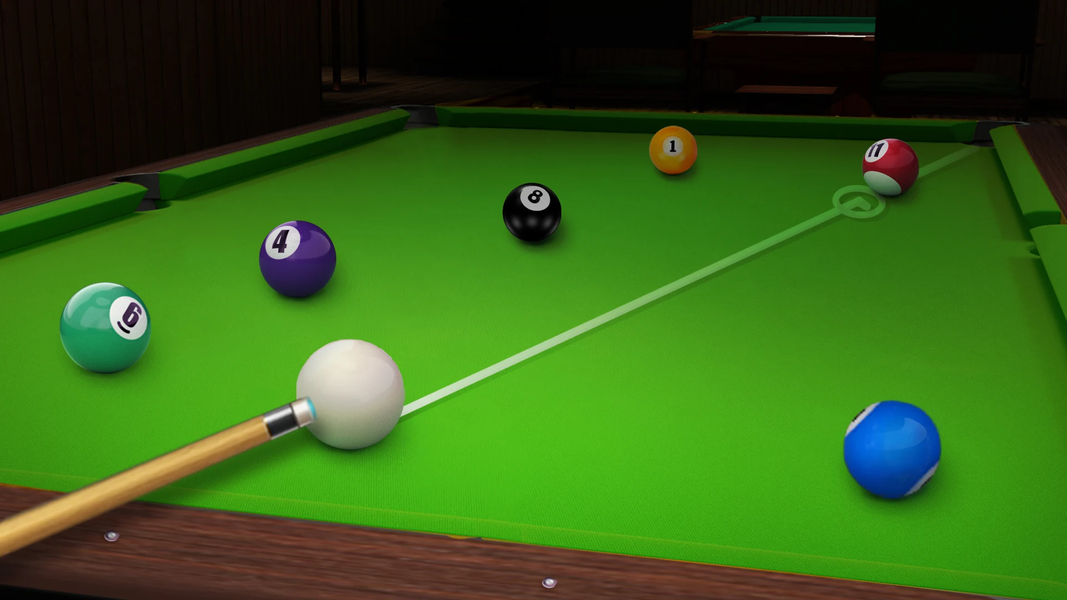 Billiards Clash - Gameplay image of android game