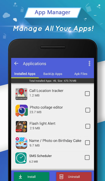 App Manager App Remove Uninsta - Image screenshot of android app