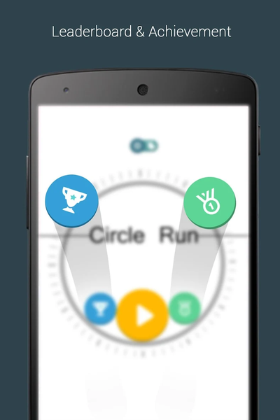 Circle Run - 360 Spikes Game - Image screenshot of android app