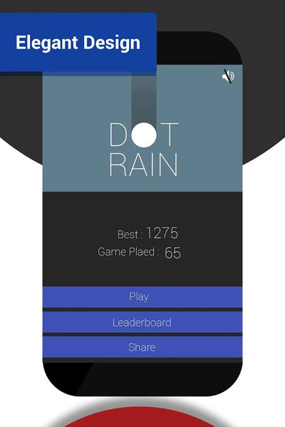 Dot Rain Game - Gameplay image of android game