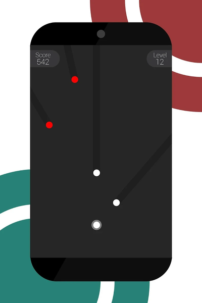 Dot Rain Game - Gameplay image of android game