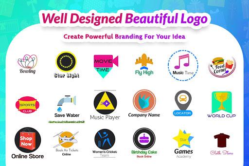 Logo Maker - Create 3D Logos - عکس برنامه موبایلی اندروید