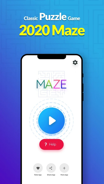 Maze -Mazes Puzzle King & more - Gameplay image of android game