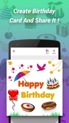 Birthday Card Maker - عکس برنامه موبایلی اندروید