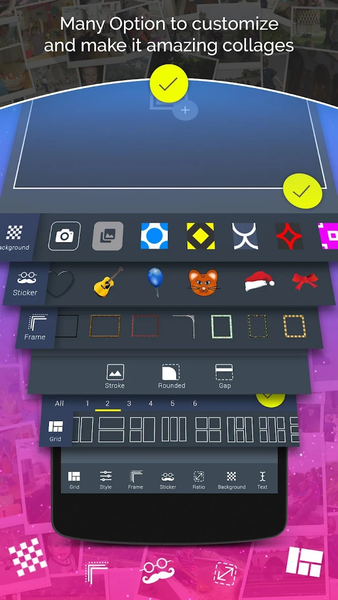 Photo Collage Editor - عکس برنامه موبایلی اندروید