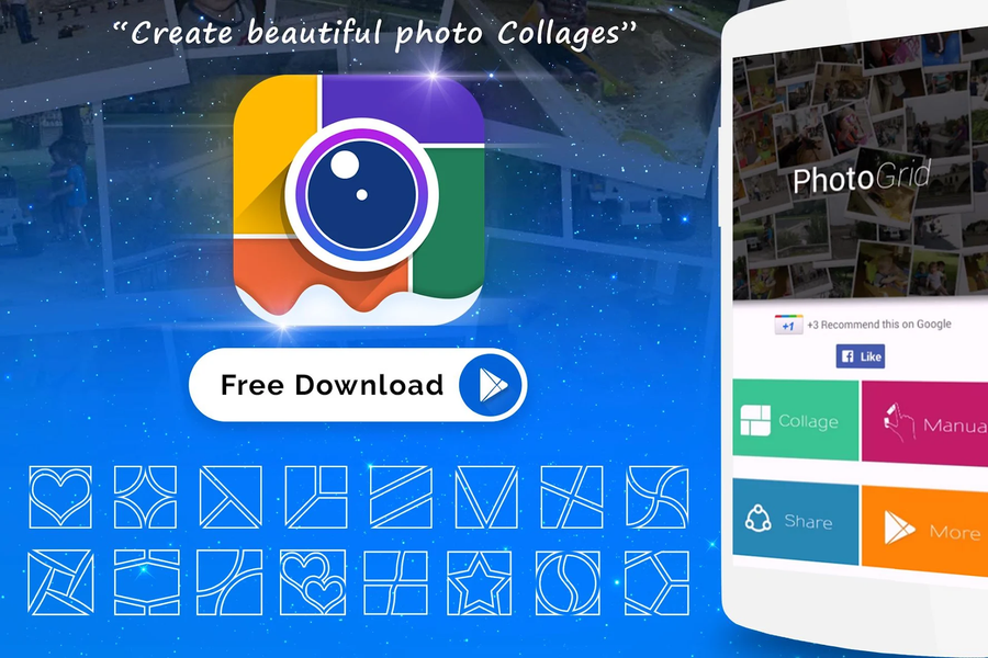 Photo Collage Editor - عکس برنامه موبایلی اندروید