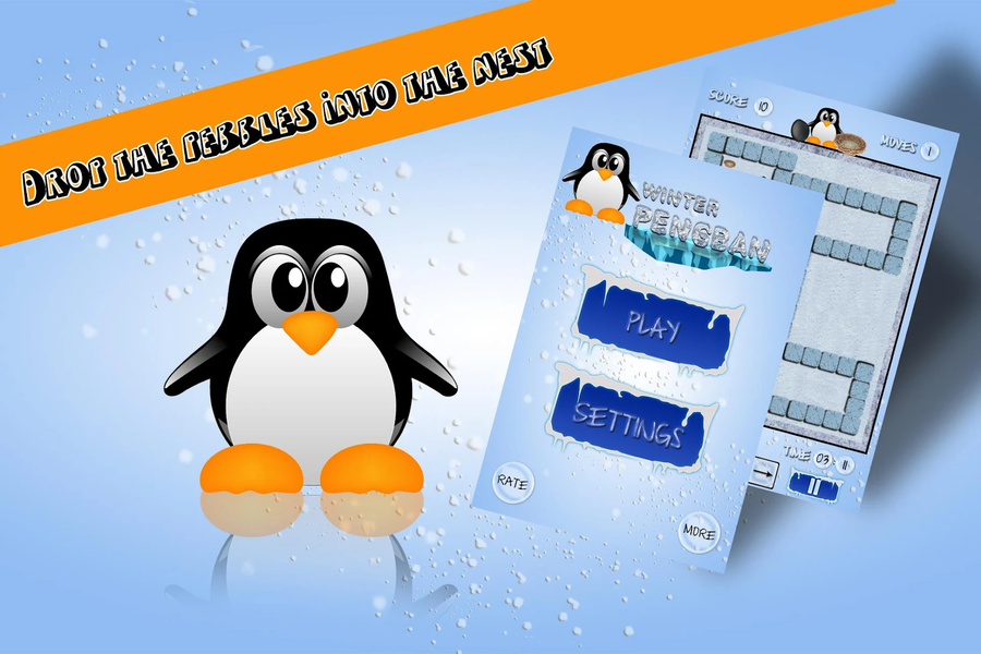 Penguin - Sokoban Puzzle Game - عکس بازی موبایلی اندروید