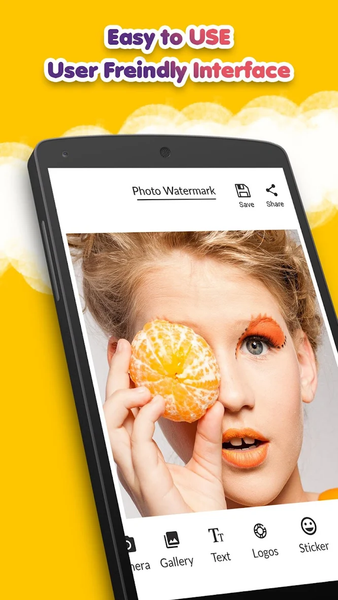 Watermark On Photo - Image screenshot of android app