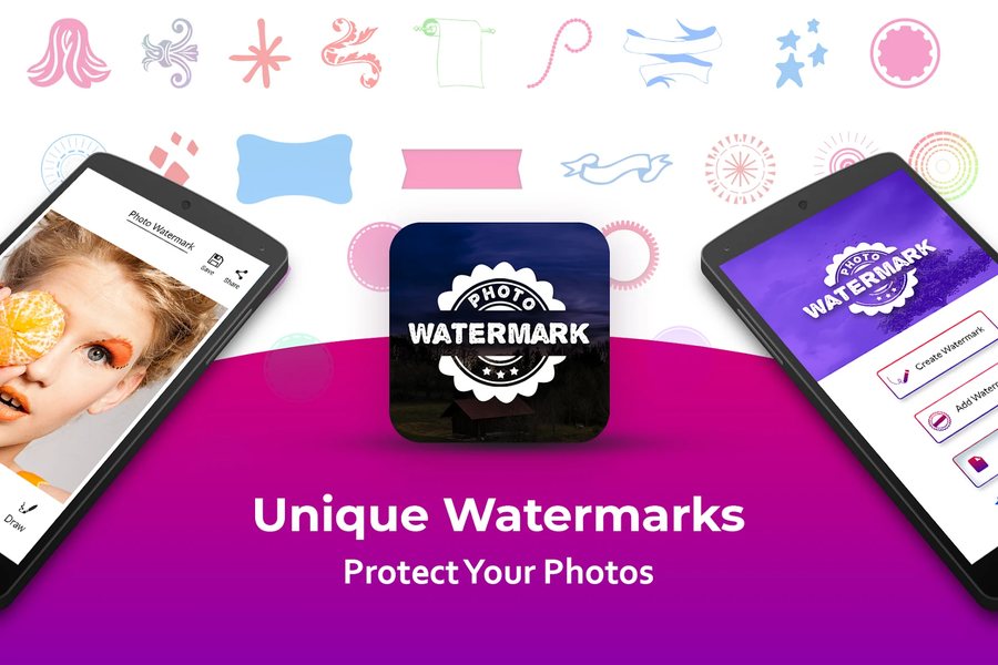 Watermark On Photo - Image screenshot of android app