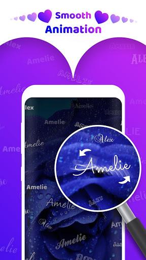 My Love Name Valentine Day LWP - عکس برنامه موبایلی اندروید