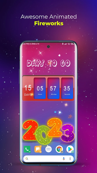 Fireworks New Year Wallpaper - عکس برنامه موبایلی اندروید