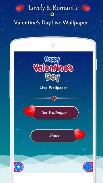 Valentine Day Live Wallpaper - عکس برنامه موبایلی اندروید