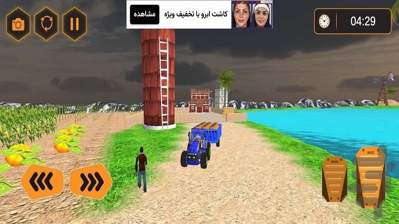 ماشین بازی مزرعه : بازی جدید - عکس بازی موبایلی اندروید