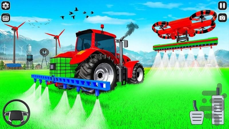 ماشین بازی مزرعه : بازی جدید - عکس بازی موبایلی اندروید