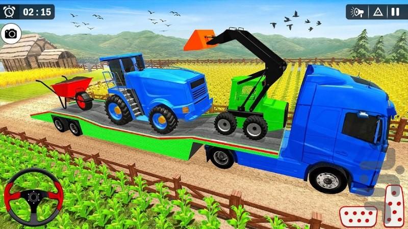 ماشین بازی مزرعه : بازی جدید - عکس بازی موبایلی اندروید
