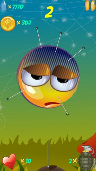 کله سوزنی - Gameplay image of android game