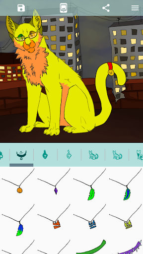 Avatar Maker: Cats - Image screenshot of android app