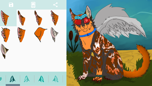 Avatar Maker: Cats - Image screenshot of android app