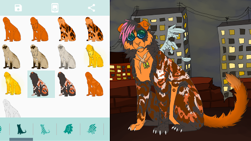 Avatar Maker: Cats - Image screenshot of android app
