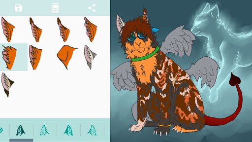Avatar Maker: Cats - Image screenshot of android app