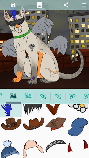 Avatar Maker: Cats - Image screenshot of android app