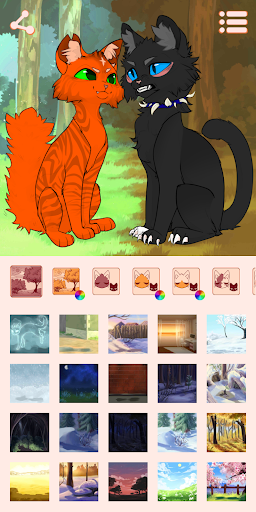 Avatar Maker: Couple of Cats - عکس برنامه موبایلی اندروید