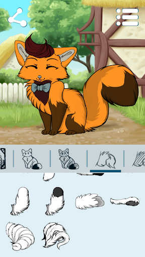 Avatar Maker: Foxes - عکس برنامه موبایلی اندروید
