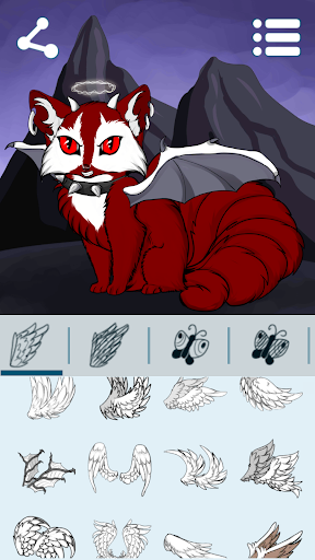 Avatar Maker: Foxes - Image screenshot of android app
