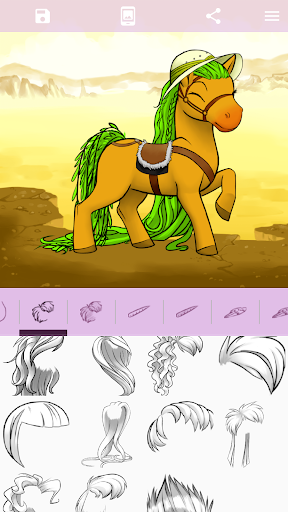Avatar Maker: Nice Pony - عکس برنامه موبایلی اندروید