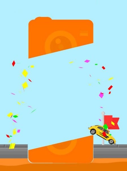 Slice to Save Car - Gameplay image of android game
