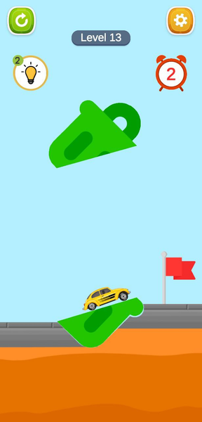 Slice to Save Car - Gameplay image of android game