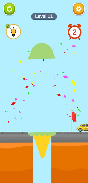 Slice to Save Car - Gameplay image of android game
