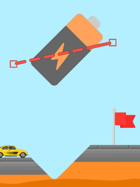 Slice to Save Car - Gameplay image of android game