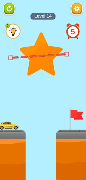Slice to Save Car - Gameplay image of android game