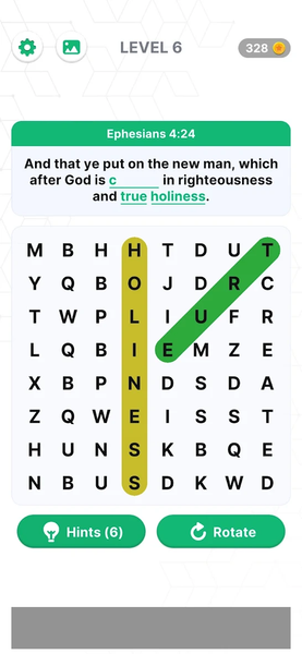Bible Verse Search-Word Search - عکس بازی موبایلی اندروید