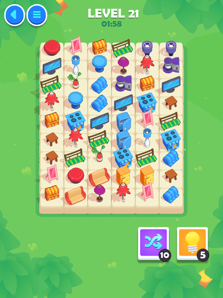 Tile Onet ۳D - عکس برنامه موبایلی اندروید